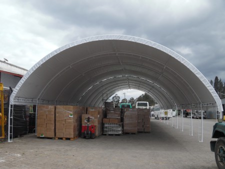 HANGAR TIPO BODEGA MOVIL PORTATIL